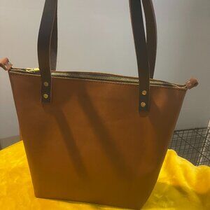 Leather Tote Bag by Portland Leather, Medium